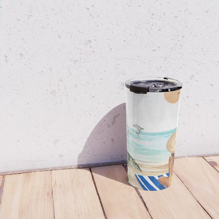 Beach Day Travel Mug Gallery Image 4