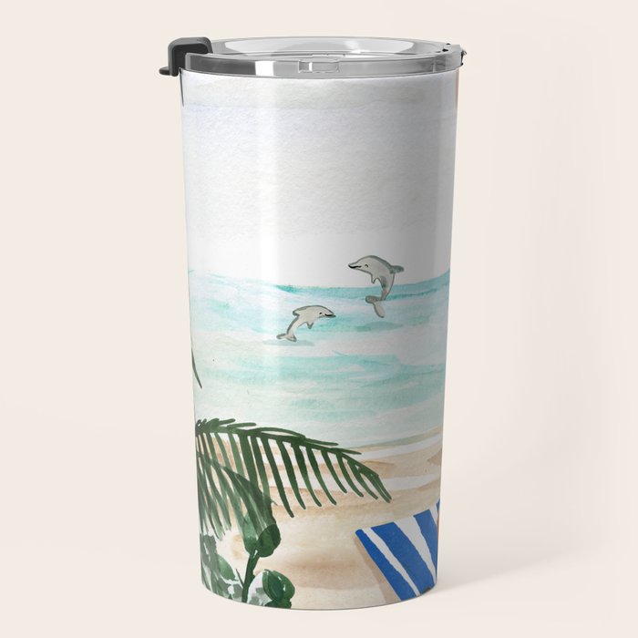 Beach Day Travel Mug Gallery Image 3
