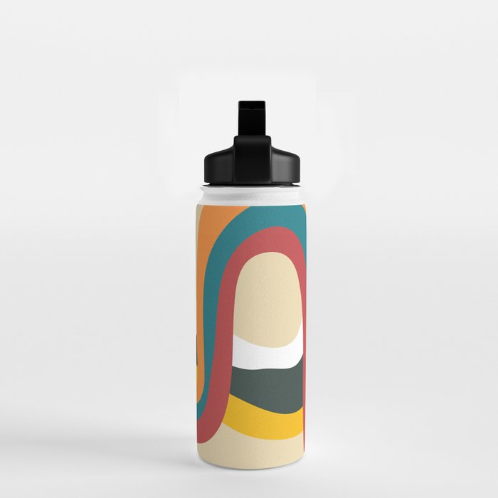 Groovy rainbow of doom Water Bottle Gallery Image 2