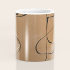 Abstract Face One Line Coffee Mug Gallery Image 4