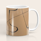 Abstract Face One Line Coffee Mug Gallery Image 1