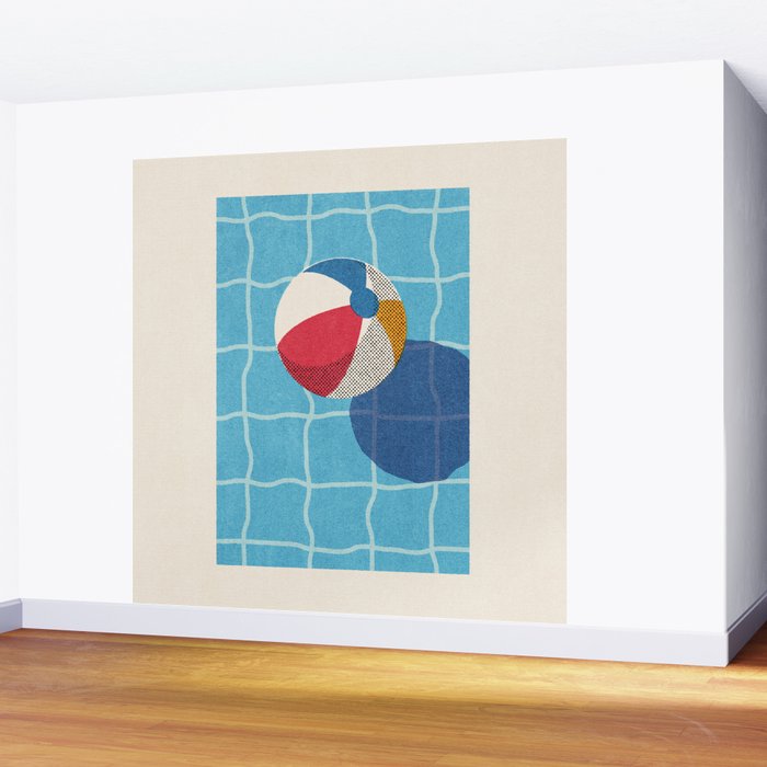 BALLS - Beach Ball - II b Wall Mural Gallery Image 2