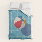 BALLS - Beach Ball - II b Duvet Cover Gallery Image 6