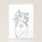 Blossom Hug Stationery Card Gallery Image 2