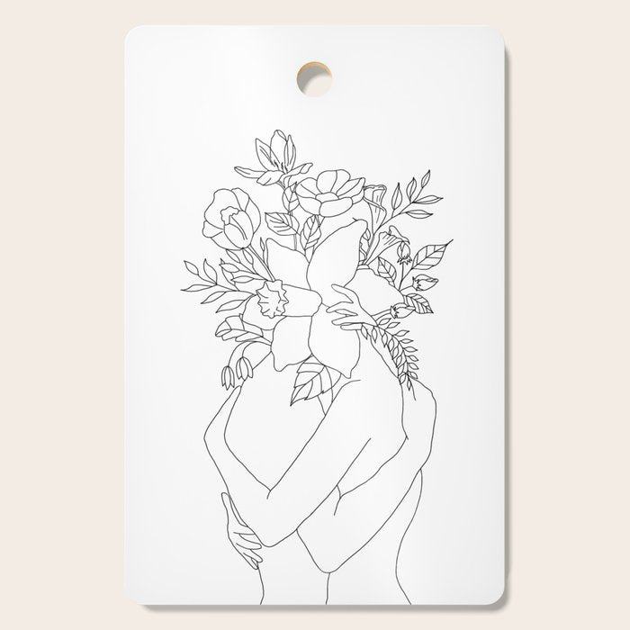 Blossom Hug Cutting Board Gallery Image 1