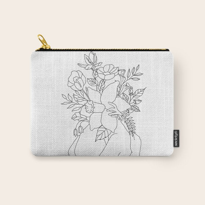 Blossom Hug Carry All Pouch Gallery Image 1