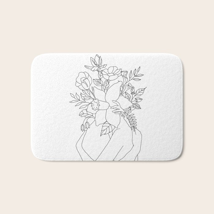 Blossom Hug Bath Mat Gallery Image 1