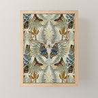 Lush boho forest C Mini Art Print Gallery Image 1