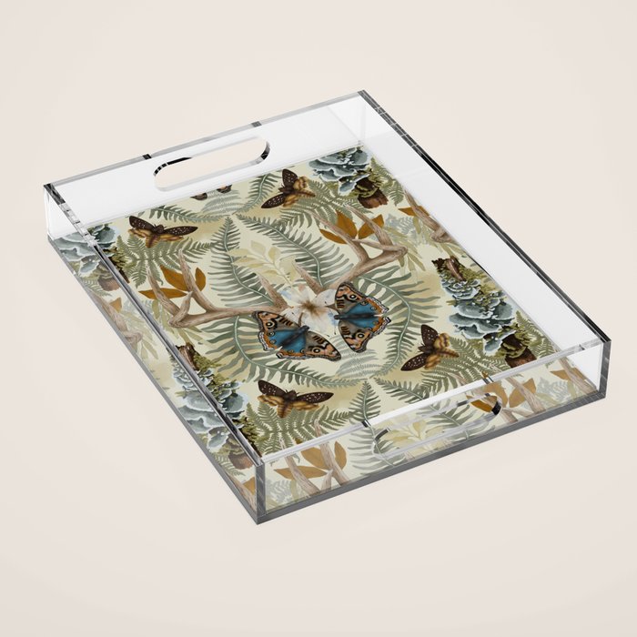 Lush boho forest C Acrylic Tray Gallery Image 1