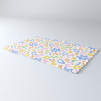 Colorful fun doodle art pattern Rug Gallery Image 3