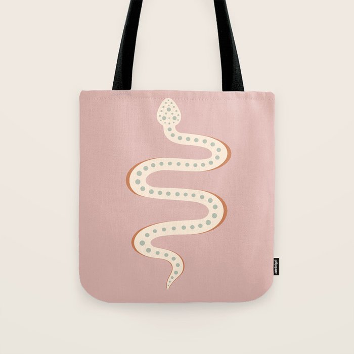 Minimal Snake XXXVIII Tote Bag Gallery Image 1