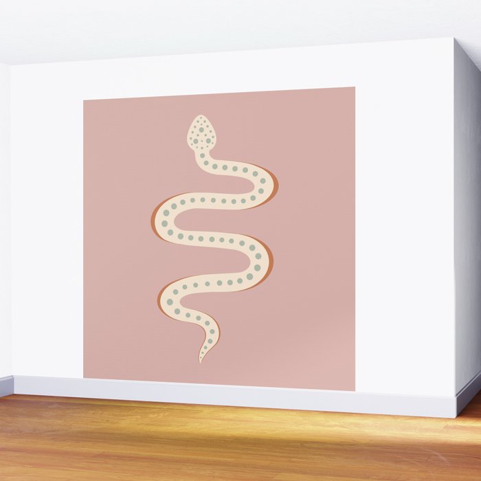 Minimal Snake XXXVIII Wall Mural Gallery Image 2