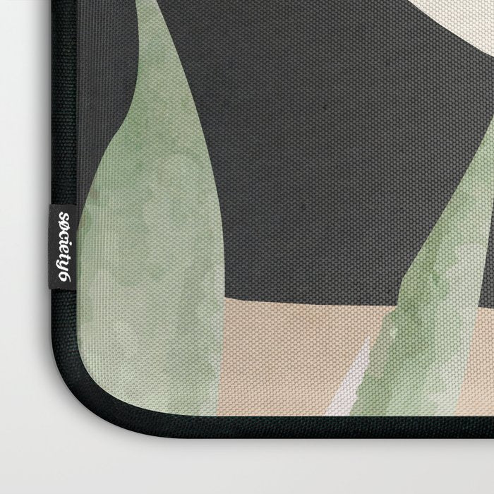 Abstract Art Tropical Leaves 8 Laptop Sleeve Gallery Image 3