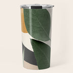 Abstract Art Tropical Leaves 8 Travel Mug Gallery Image 1
