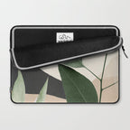Abstract Art Tropical Leaves 8 Laptop Sleeve Gallery Image 2