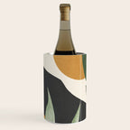 Abstract Art Tropical Leaves 8 Wine Chiller Gallery Image 2