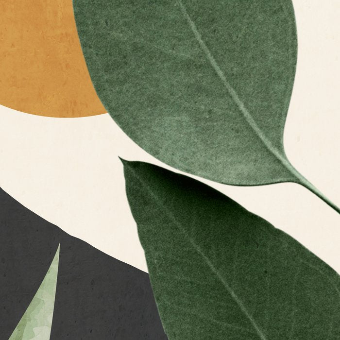 Abstract Art Tropical Leaves 8 Coffee Mug Gallery Image 2