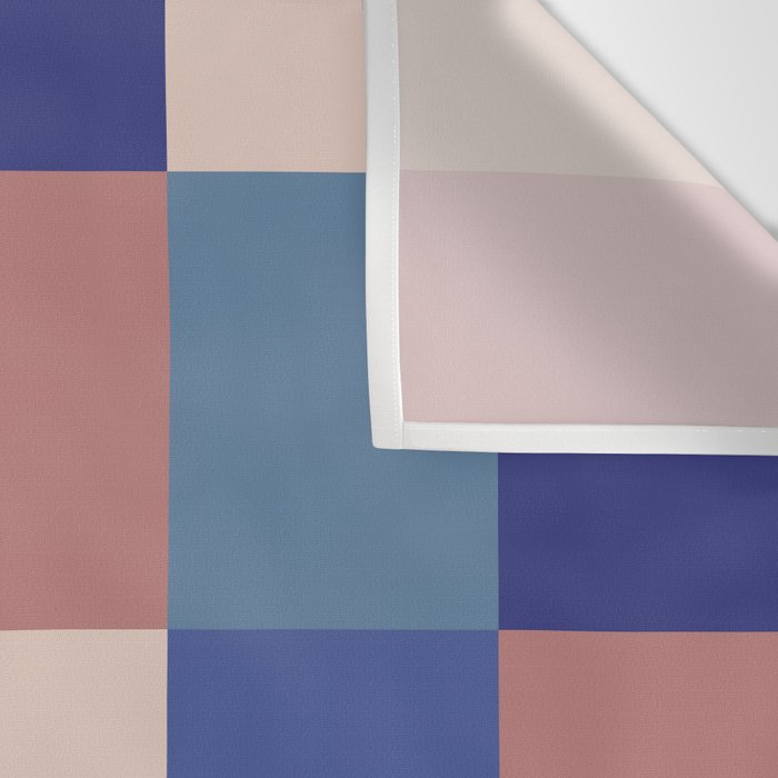 Bold Colorful Checks Pattern - Large XV Wall Tapestry Gallery Image 3
