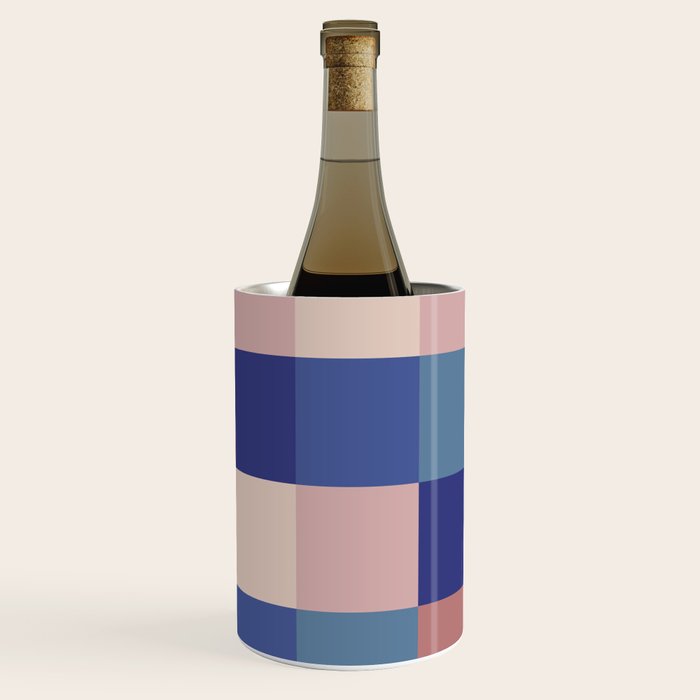 Bold Colorful Checks Pattern - Large XV Wine Chiller Gallery Image 2