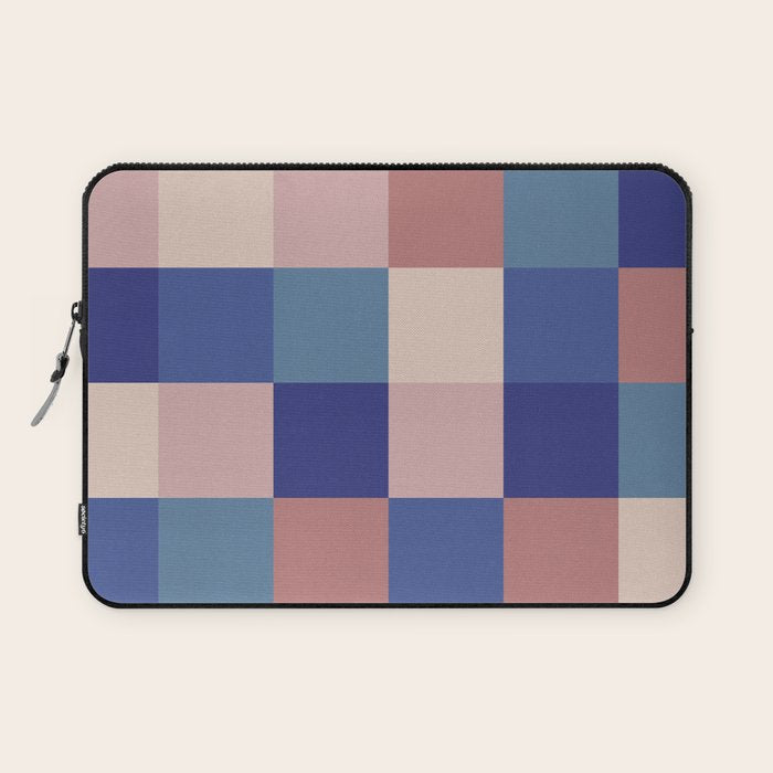 Bold Colorful Checks Pattern - Large XV Laptop Sleeve Gallery Image 1