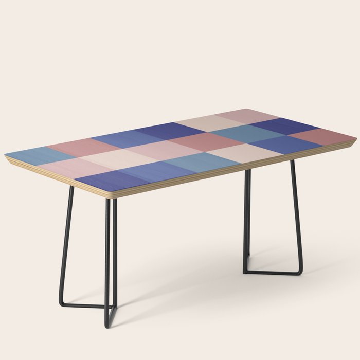 Bold Colorful Checks Pattern - Large XV Coffee Table Gallery Image 1