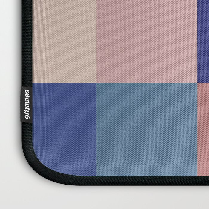 Bold Colorful Checks Pattern - Large XV Laptop Sleeve Gallery Image 3