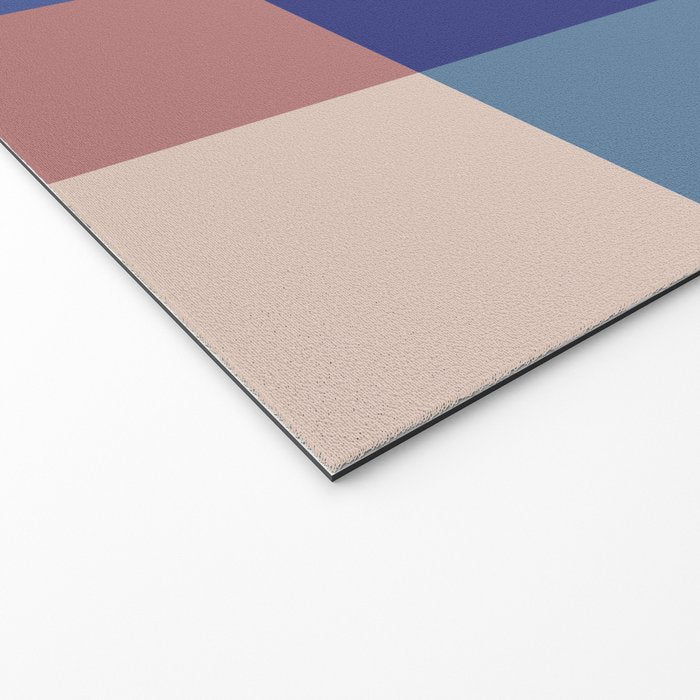 Bold Colorful Checks Pattern - Large XV Welcome Mat Gallery Image 2