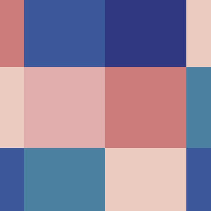 Bold Colorful Checks Pattern - Large XV Coffee Mug Gallery Image 2