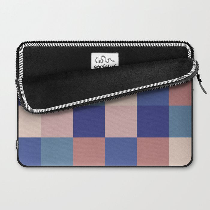 Bold Colorful Checks Pattern - Large XV Laptop Sleeve Gallery Image 2