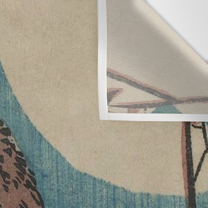 Vintage Japanese Owl Wall Tapestry Gallery Image 3