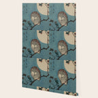 Vintage Japanese Owl Wallpaper Gallery Image 2