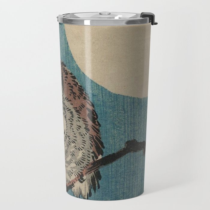 Vintage Japanese Owl Travel Mug Gallery Image 2