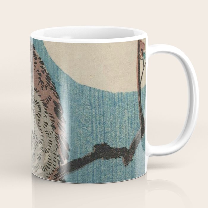 Vintage Japanese Owl Coffee Mug Gallery Image 1