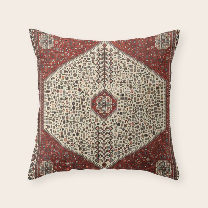 Bohemian Oriental Design E15 Throw Pillow Gallery Image 6