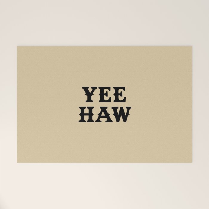 Yee Haw Welcome Mat Gallery Image 1
