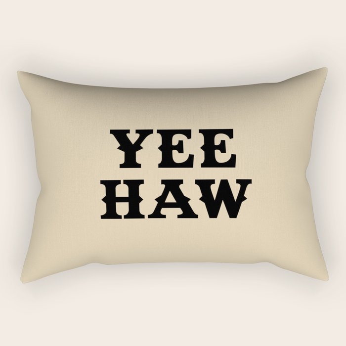 Yee Haw Rectangular Pillow Gallery Image 2
