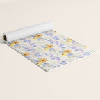 Wildflowers collage Yoga Mat Gallery Image 2