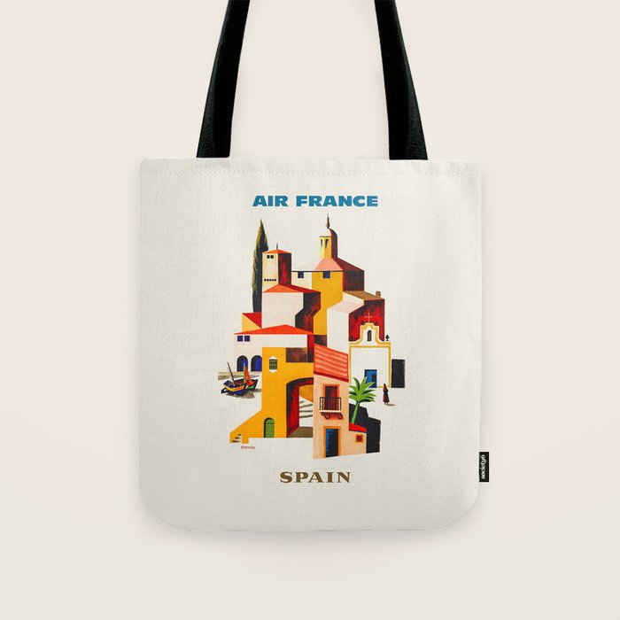 Spain Vintage Travel Poster, 1959 Tote Bag Gallery Image 1