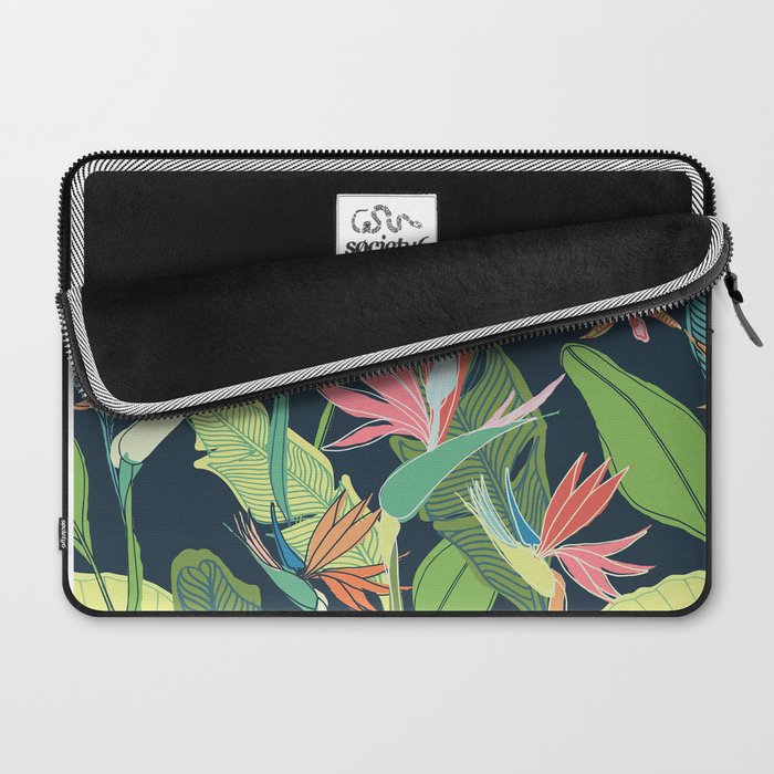 Tropical Bird of Paradise Laptop Sleeve Gallery Image 2