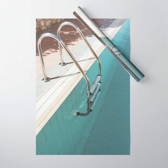 Swimming Pool IV Wrapping Paper Gallery Image 1