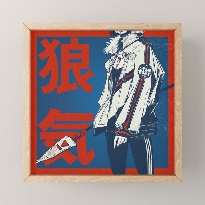 Hypebae mononoke Fangirl Mini Art Print Gallery Image 1
