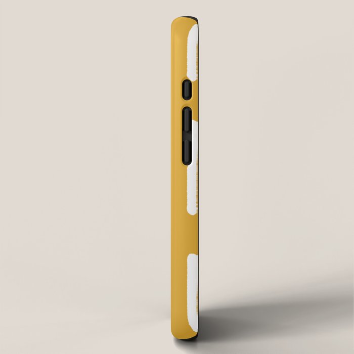 Mudcloth (Mustard Yellow) iPhone Case Gallery Image 2