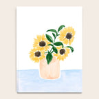 Sunflowers in a Vase Notebook Gallery Image 4