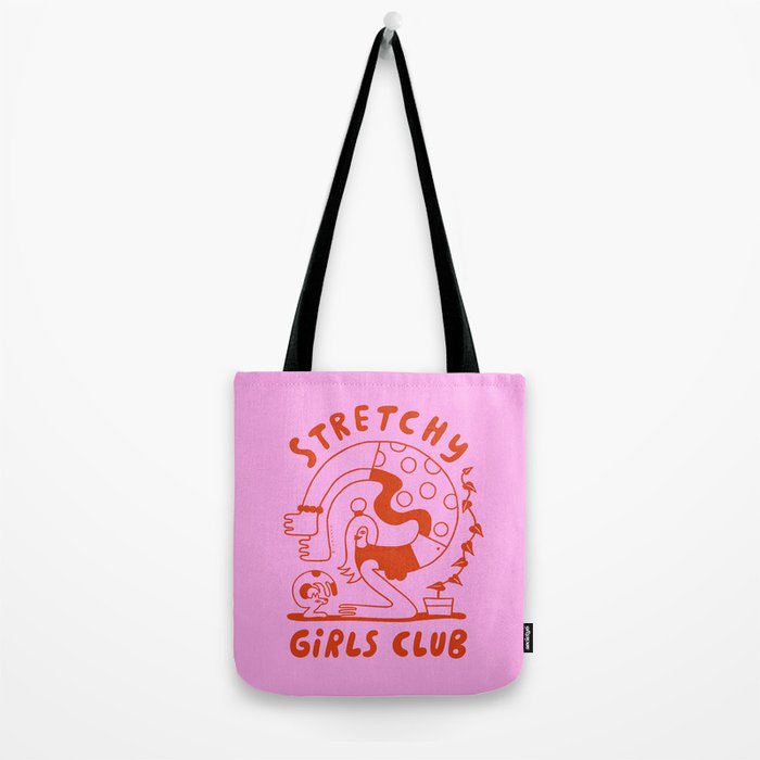 Stretchy Girls Club Tote Bag Gallery Image 2