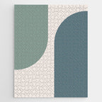 Modern Minimal Arch Abstract LXXVIII Jigsaw Puzzle Gallery Image 1