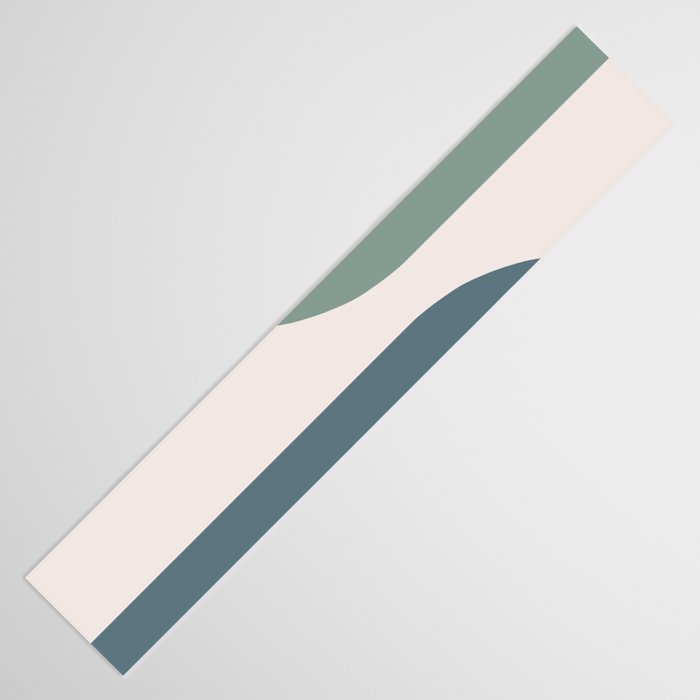 Modern Minimal Arch Abstract LXXVIII Table Runner Gallery Image 3