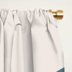 Modern Minimal Arch Abstract LXXVIII Window Curtain Gallery Image 2