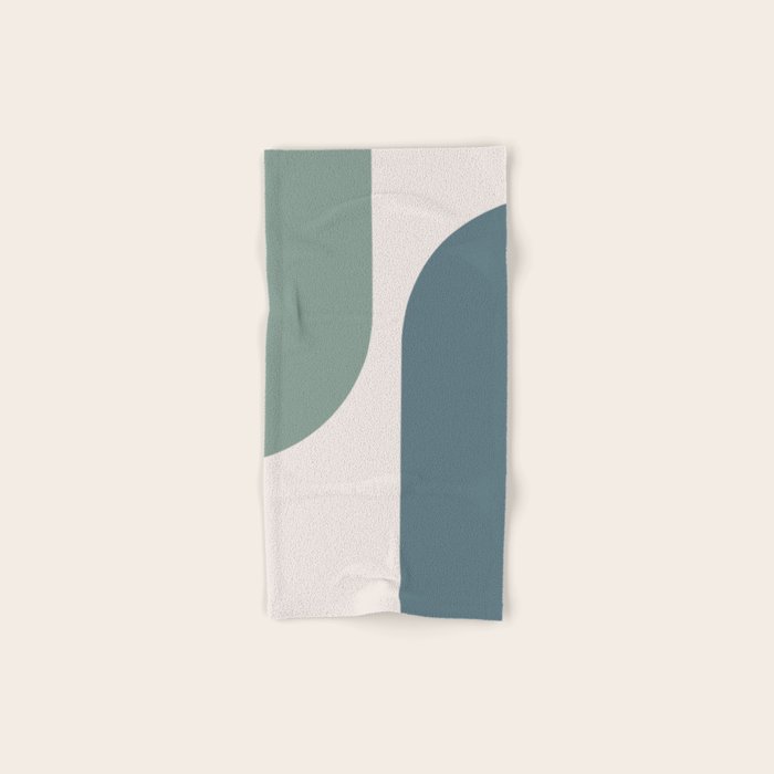 Modern Minimal Arch Abstract LXXVIII Bath Towel Gallery Image 1