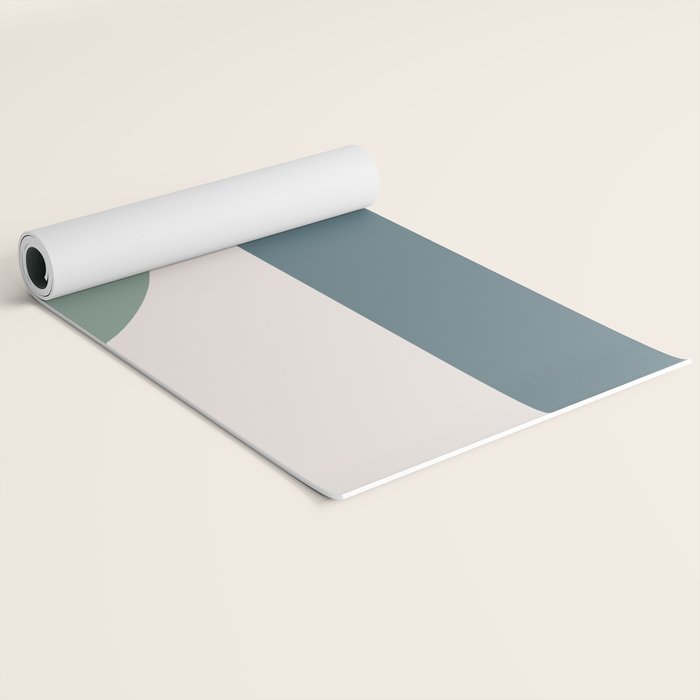 Modern Minimal Arch Abstract LXXVIII Yoga Mat Gallery Image 2
