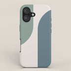 Modern Minimal Arch Abstract LXXVIII iPhone Case Gallery Image 1